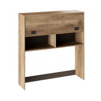 Пилигрим Шкаф настольный ТД-276.15.11 (Дуб Каньон светлый, Фон серый)