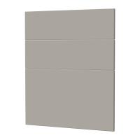 Фасад СЕРЫЙ МАТОВЫЙ 3 ящика 600