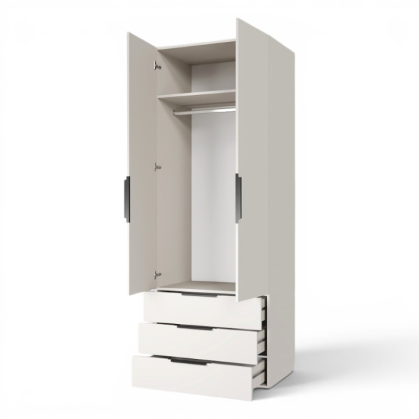 Ле-Ман (молодежная) Шкаф с ящиками)