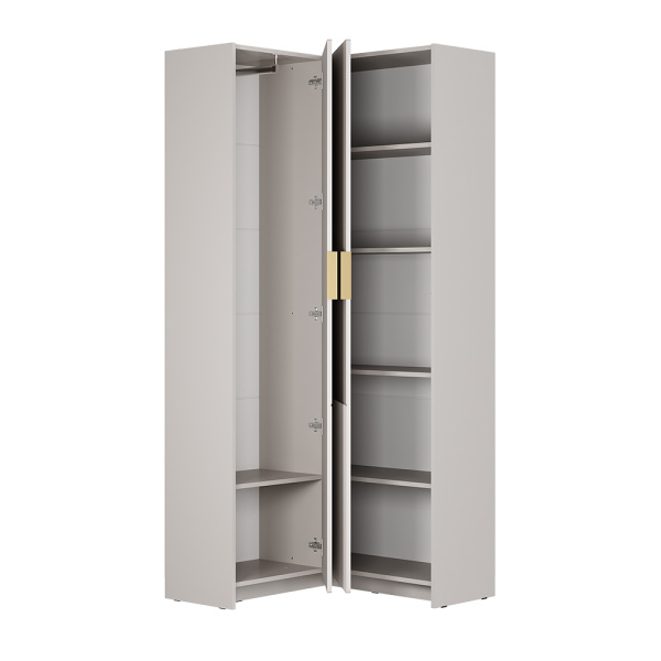 Шкаф угловой Пандора  ШКУ-07 Кашемир/Айриш 