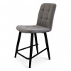 Стул Абсент NEW ПОЛУБАРНЫЙ , Т180 светло-серый+нога 1R38 Bh500 полубарный мини черный