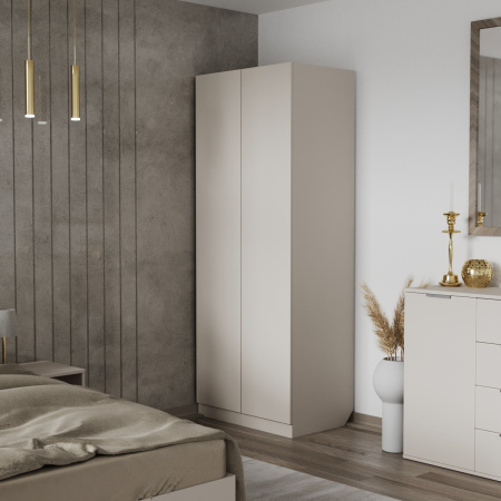 Шкаф Лофт 2дв д/одежды (штанга)