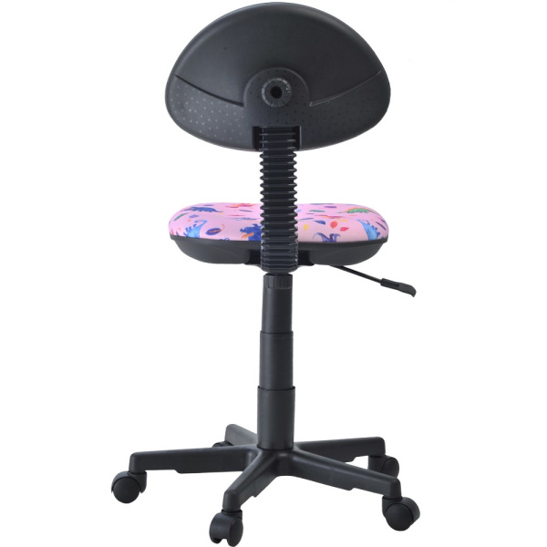 Кресло Логика/Kid's (динозаврики фон роз.)