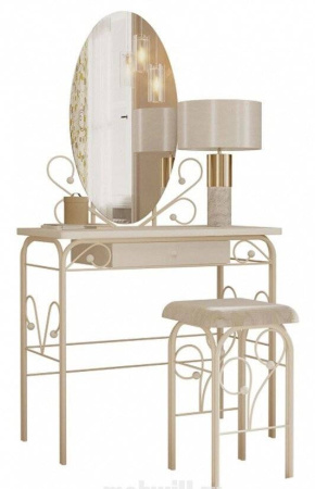 Стол туалетный Версаль ММД 303 Белый/Белый