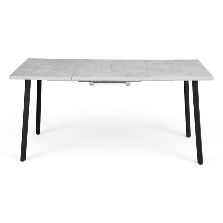 Стол ТИТО 96(156)*60Бетон Чикаго светлый/Черный