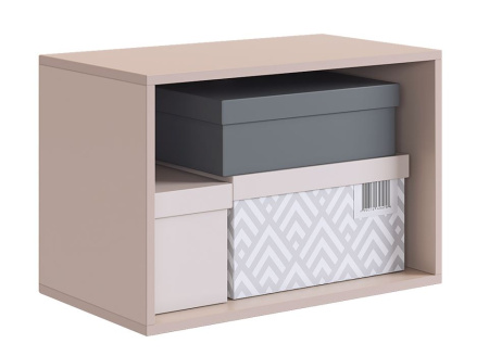 Баско Прихожая Антресоль 2дв. L600 (600х349х400) /Кашемир