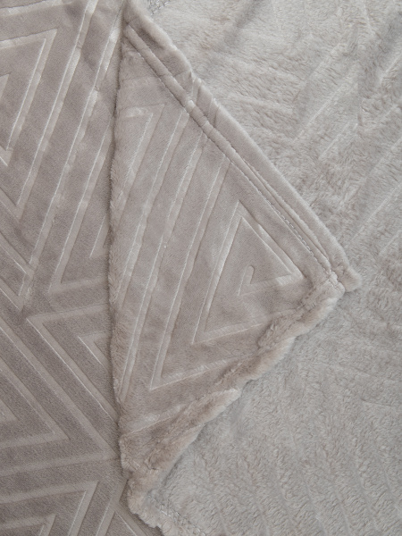 Плед Texrepublic фланель тиснёный 200*220 АРТ.93388