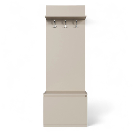 Прихожая Лофт Крючки (Кашемир)700*350*2100